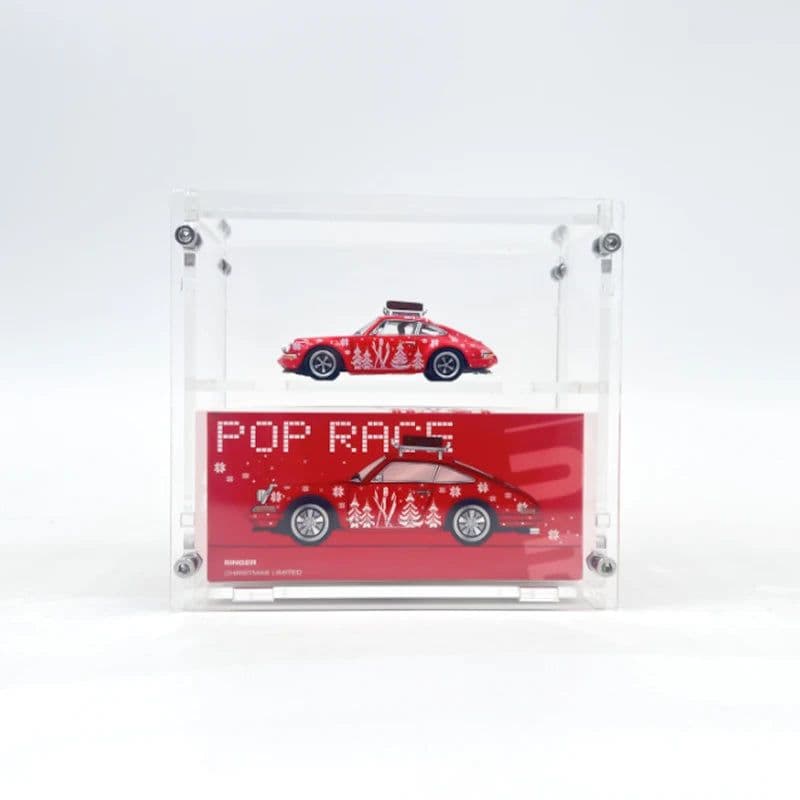 image-1/64 Hotwheels Display Case - Durable PVC Showcase for Diecast Collectibles