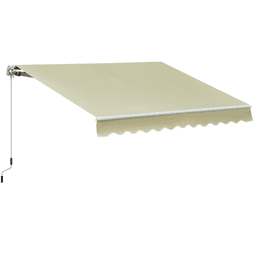 image-Manual Retractable Awning, size (3m x 2.5m)