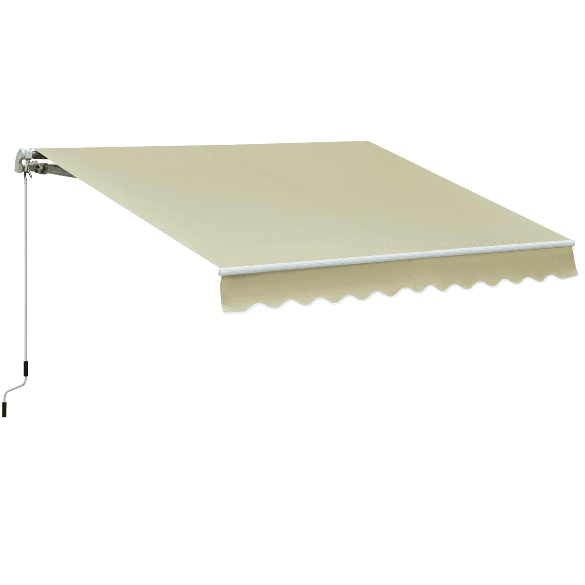 image-Manual Retractable Awning, size (3m x 2.5m)