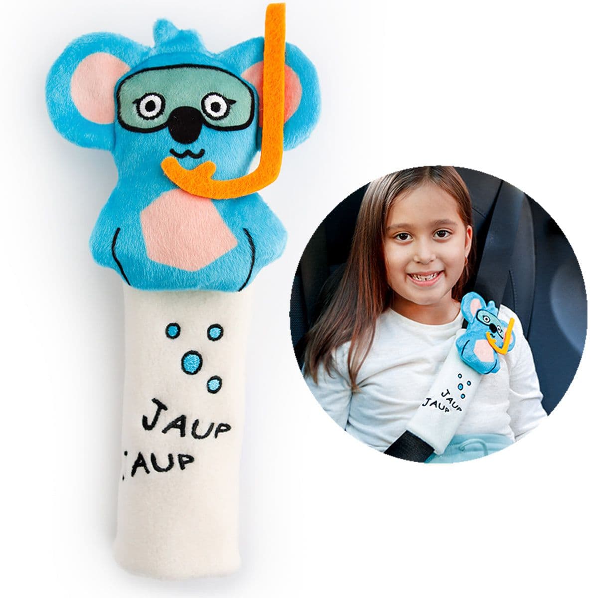 image-Milk&Moo Cool Coala Kinder Gurtpolster für Kindersitz ab 0 Monate