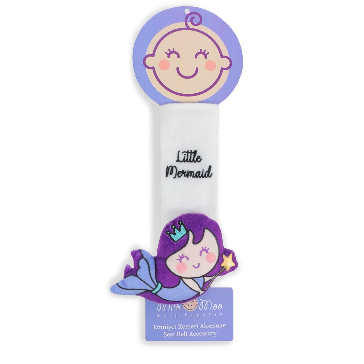 image-Milk&Moo Mermaid Sicherheitsgurt für Kindersitz