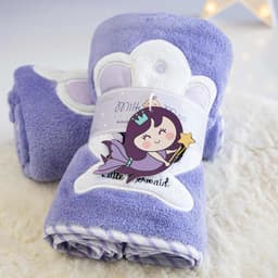 image-Milk&Moo Little Mermaid Babykuscheldecke Atmungsaktiv ab 0 monate