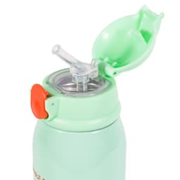 image-MILK&MOO Stahl-Kindertrinkflasche mit Tasche Jungle Friends