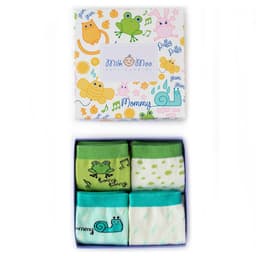 image-Milk&Moo Cacha Frog und Baby Sangaloz 2 Paar Baby Socken, 12-24 Monate