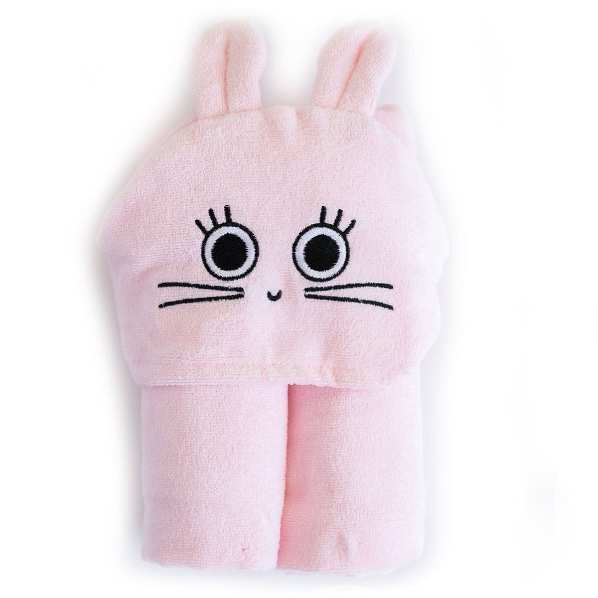 image-Milk&Moo Chancin Baby Kapuzenbadetuch aus Samt