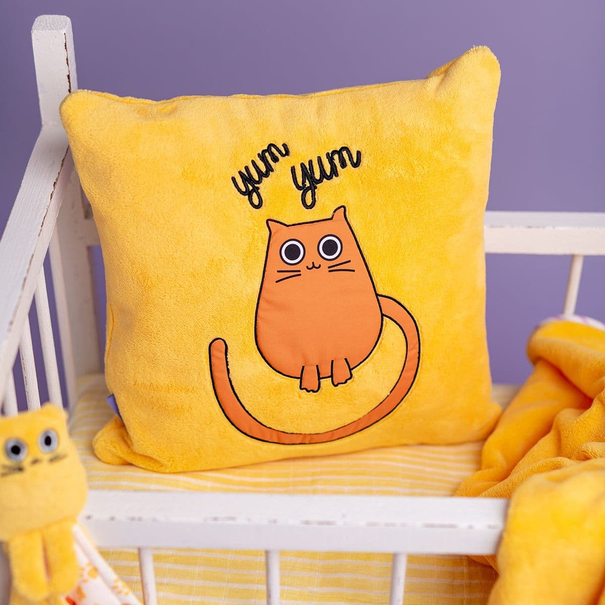 image-Milk&Moo Tombish Cat Baby Dekokissen