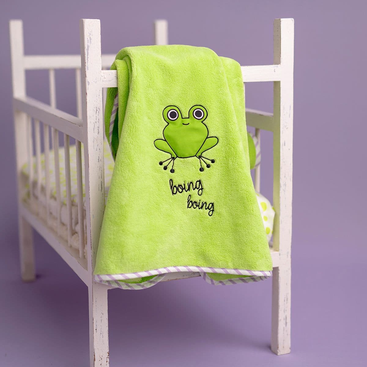 image-Milk&Moo Cacha Frog Babydecke