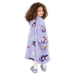 image-Milk&Moo Kleine Meerjungfrau Tragbarer Decken-Hoodie für Kinder Jungen