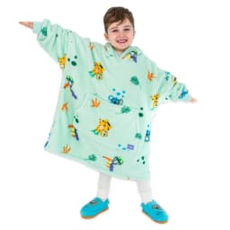 image-Milk&Moo Little Mermaid Tragbare Decken-Hoodie Kinder Jungen Mädchen