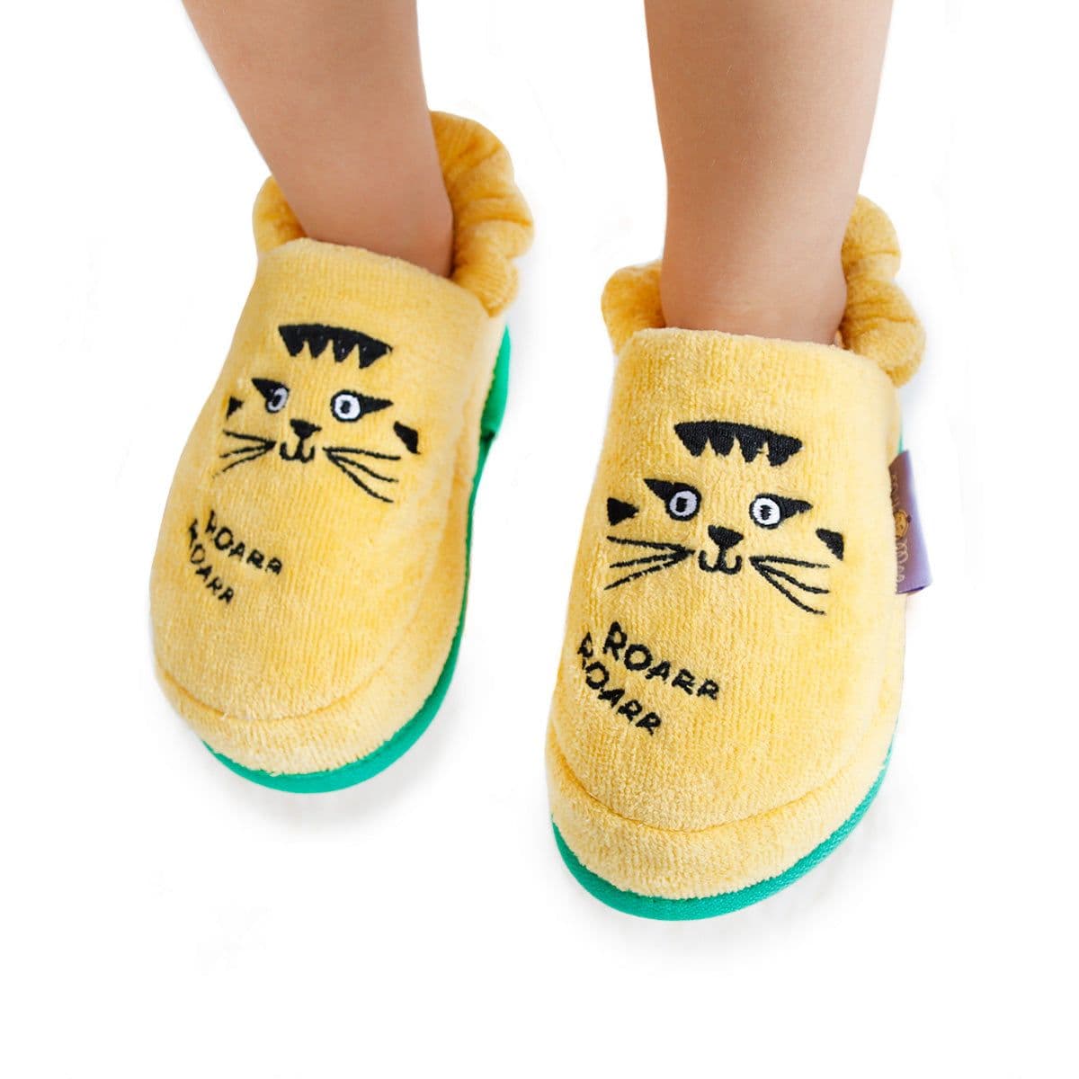 image-Milk&Moo Skater Cheetah Kinderhauspantoffeln