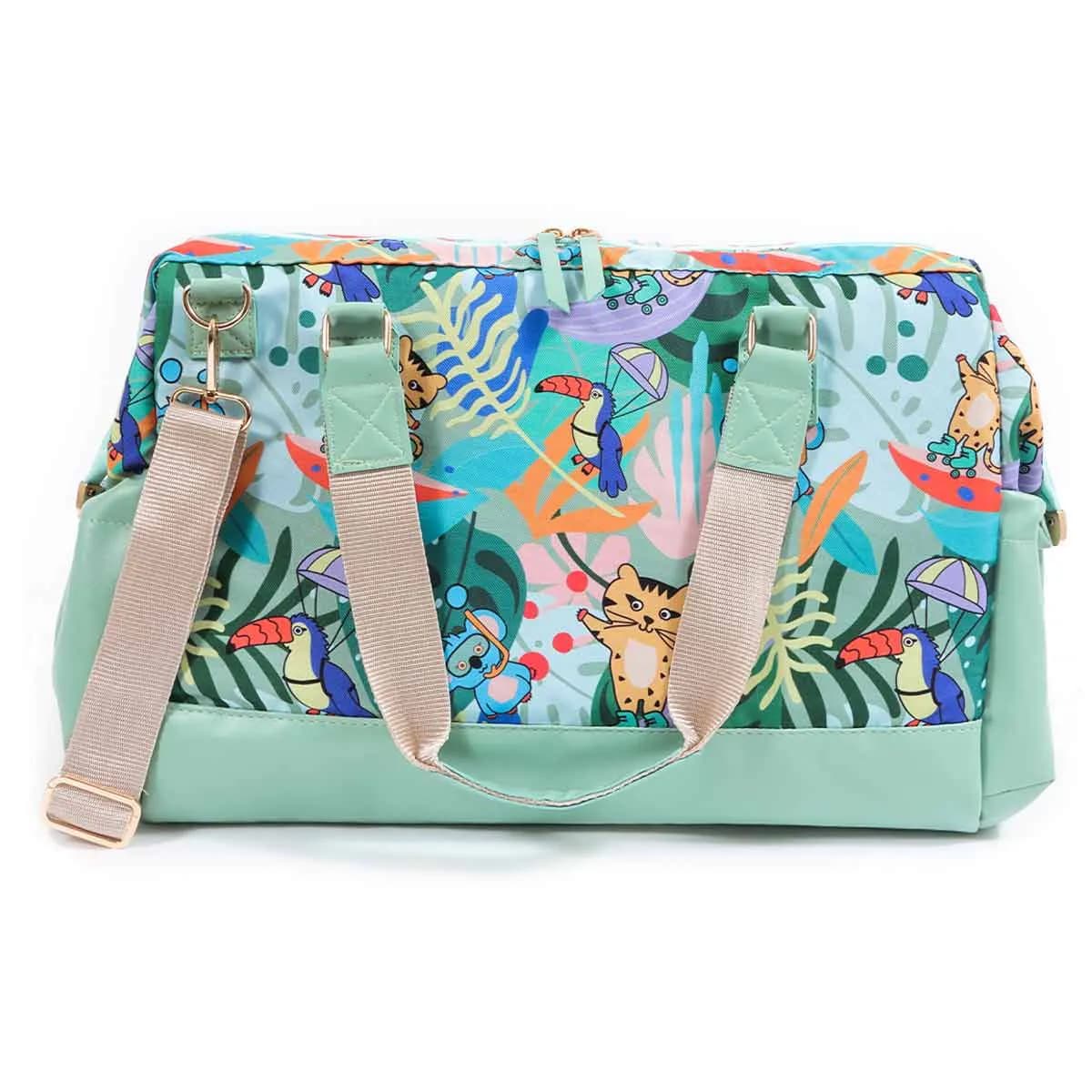 image-Milk&Moo Jungle Friends Wickeltasche Mehrfarbig