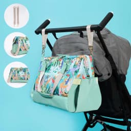 image-Milk&Moo Jungle Friends Wickeltasche Mehrfarbig