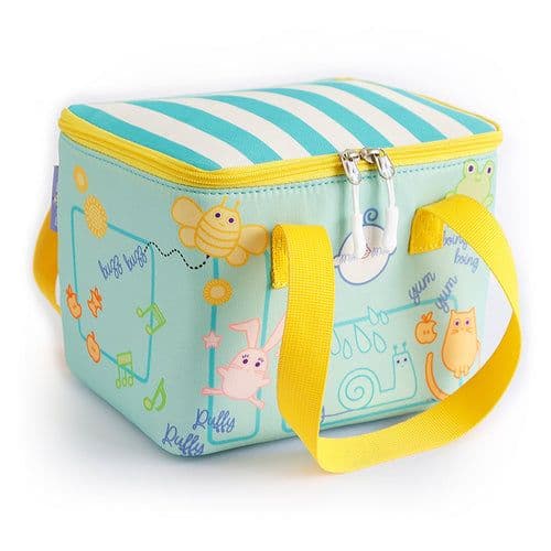 image-Milk&Moo Lunchbox, Lunchtasche, Brotdose, Kühltasche, Türkis
