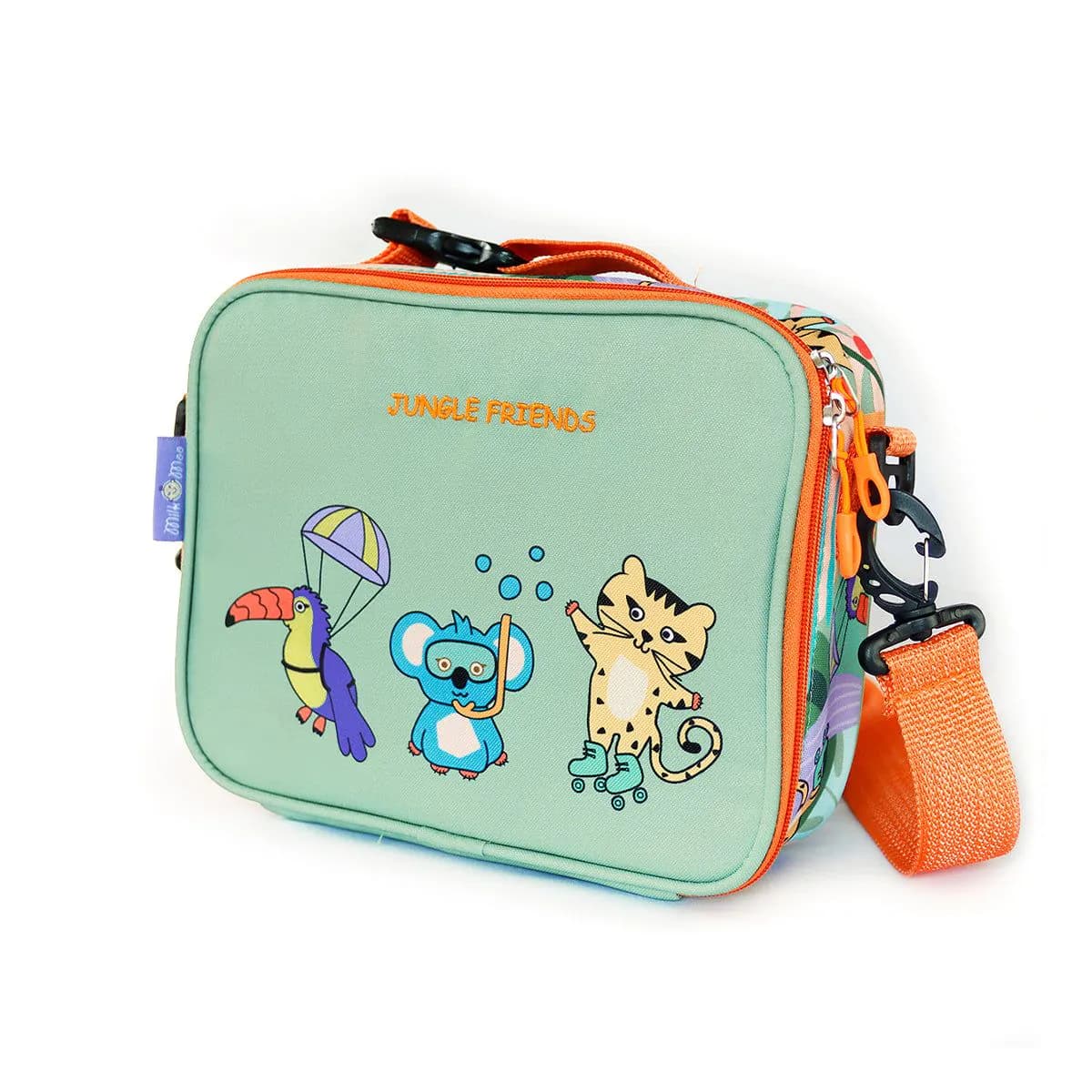 image-Milk&Moo Jungle Collection Lunchbox, Lunchtasche, Kühltasche, 4 L