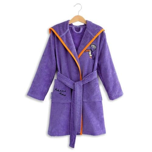 image-Milk&Moo Cool Coala Kinder Bademantel, Baumwolle, Blau, 5-6 Jahre
