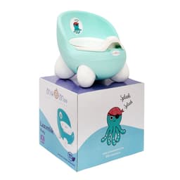 image-Milk&Moo Kinder Töpfchen, Erste Kindertoilette mit Rückenlehne, Blau