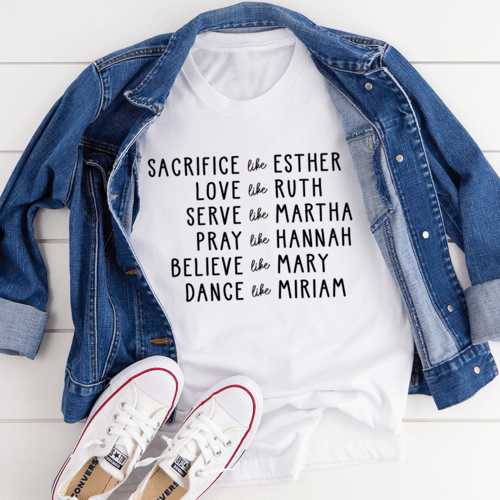 image-Women of the Bible Tee
