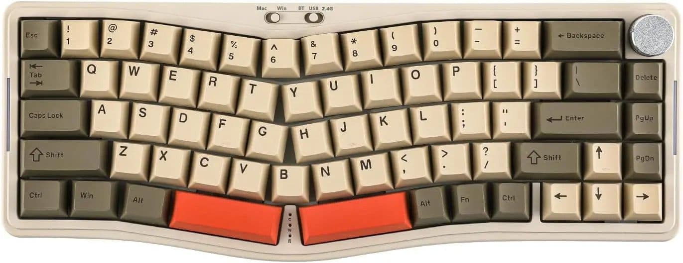 image-MAMBASNAKE x Ajazz AKS068 Pro 68 Keys Alice-Layout VIA Programmable Gasket Mechanical Keyboard