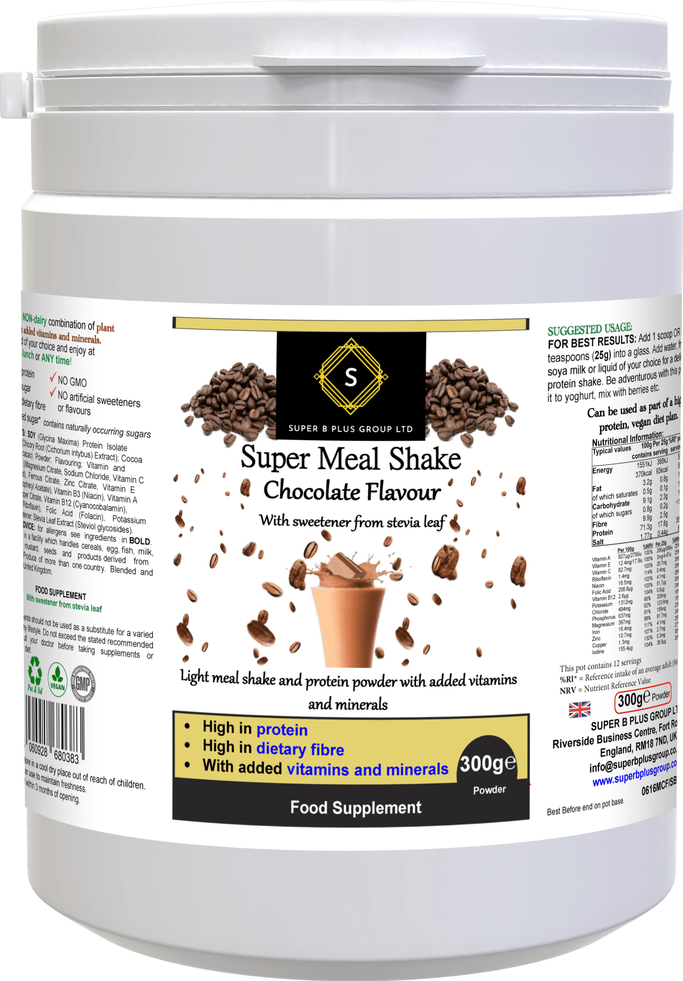 image-Super Meal Shake (Chocolate Flavour)