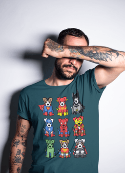 image-Super Heroes Dogs T-shirt