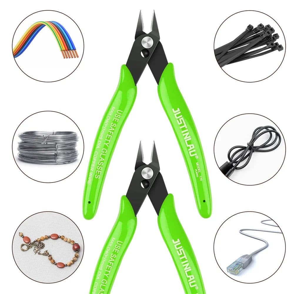 image-1Pc Universal Pliers Multi Functional Tool Electrical Wire Cable Cutters Cutting Side Snips Flush Carbon Steel Nipper Hand Tools