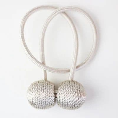 image-BELAVENIR Magnetic Curtain Tieback High Quality Clip Curtains Buckle Holder Decorative Home Polyester Curtains Accessories