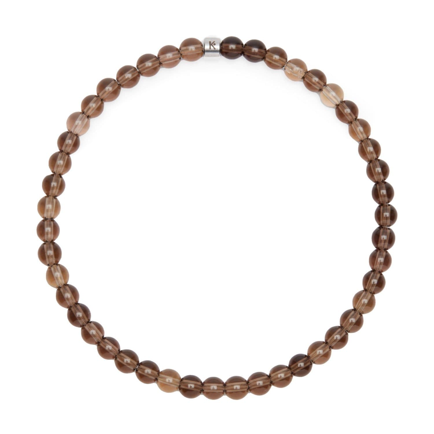 image-Mini Bracelet "Energie" en Quartz Fumé