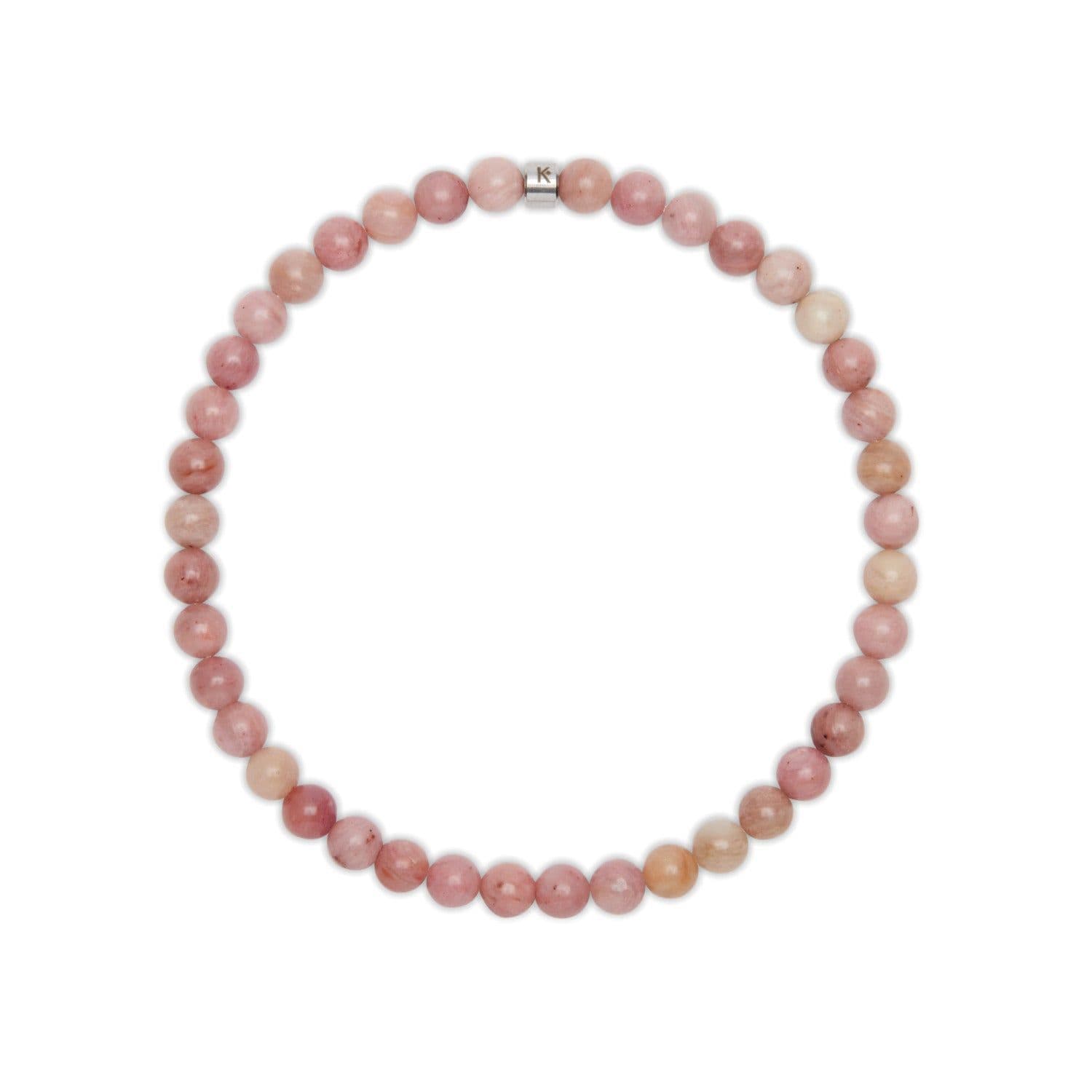 image-Mini Bracelet "Energie" en Rhodonite Claire