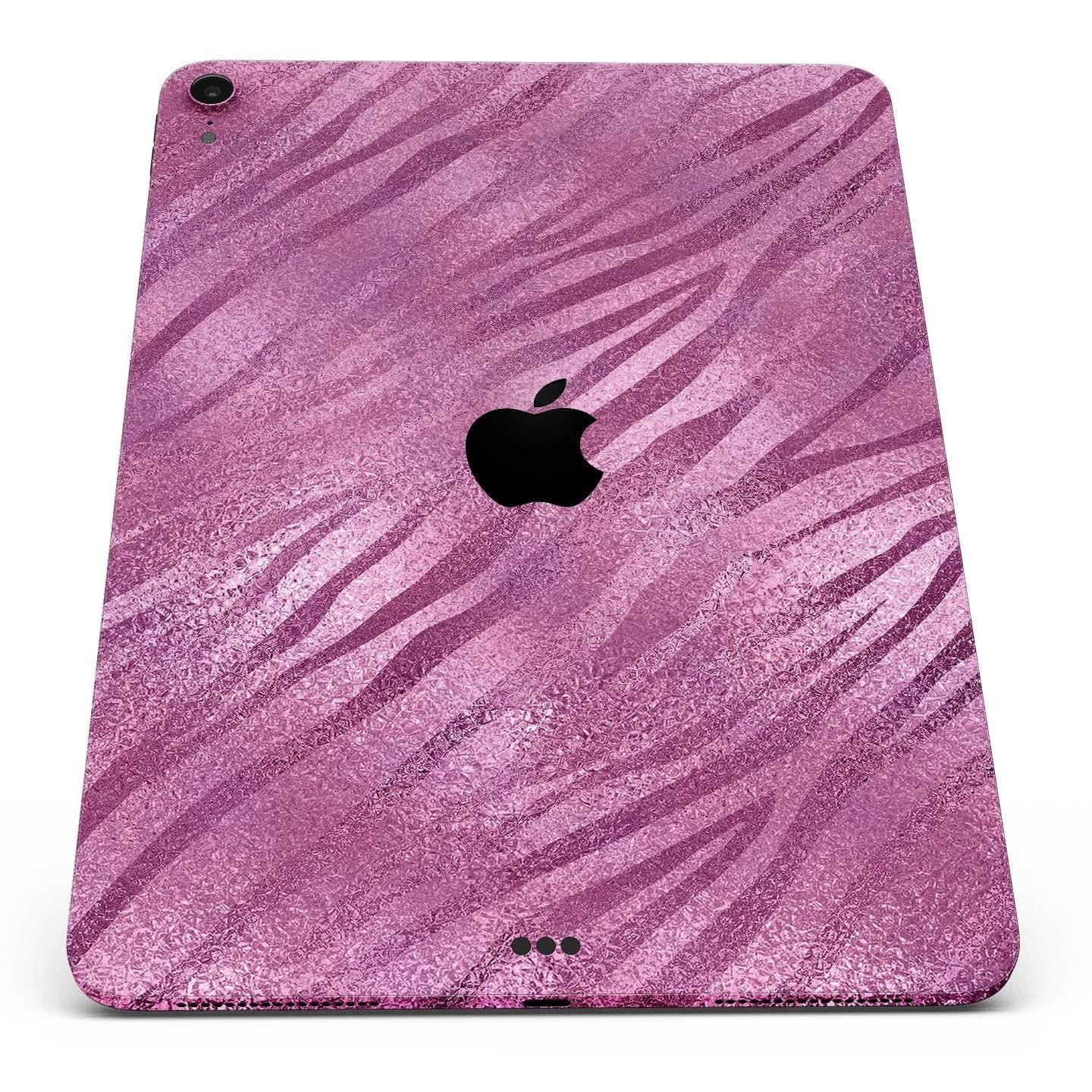 image-Glamorous Pink Toned Zebra - Full Body Skin Decal for the Apple iPad