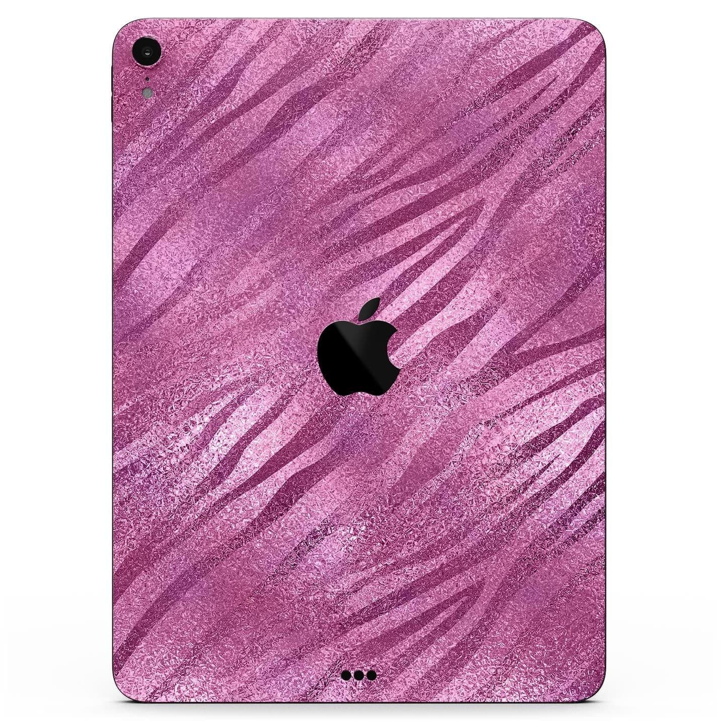 image-Glamorous Pink Toned Zebra - Full Body Skin Decal for the Apple iPad