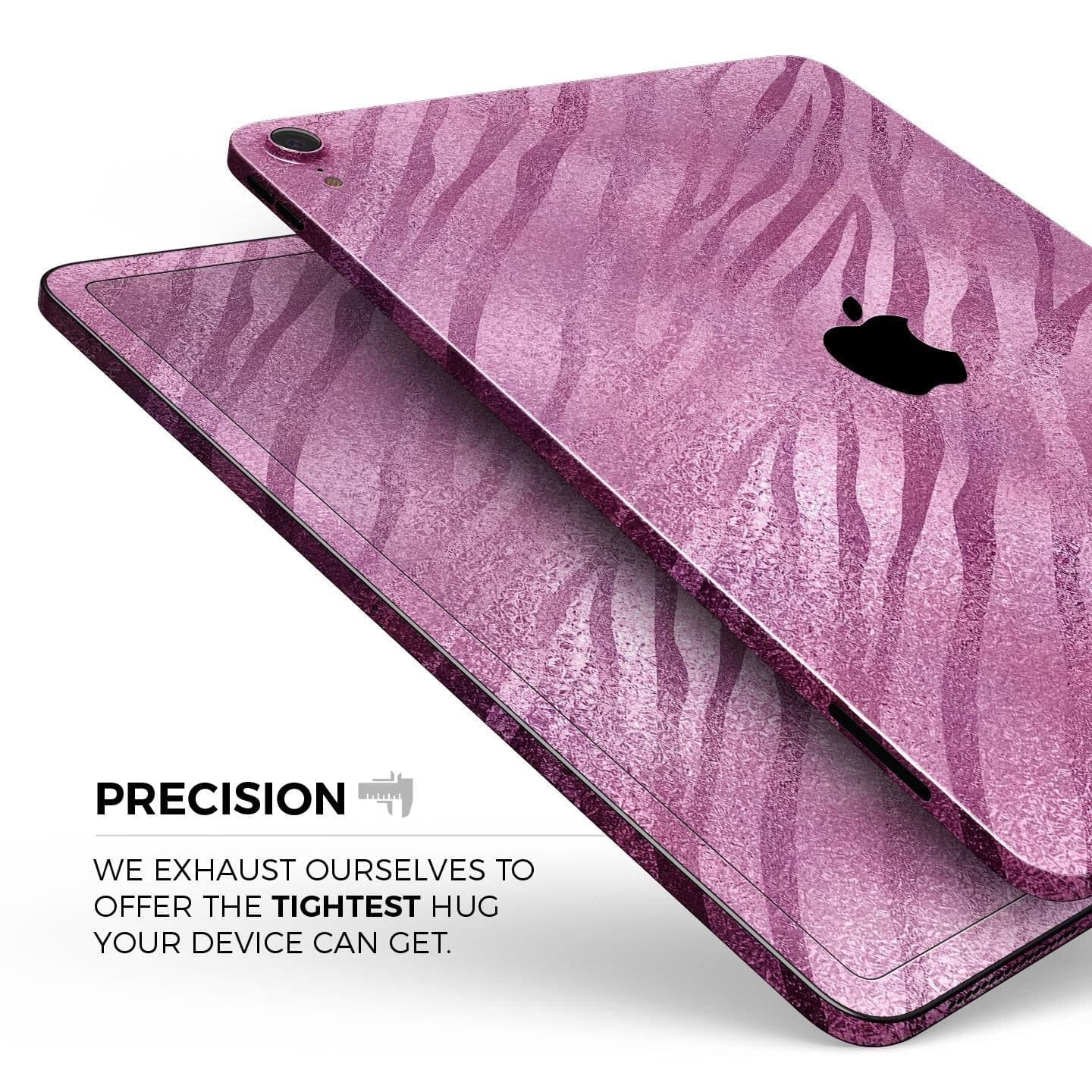 image-Glamorous Pink Toned Zebra - Full Body Skin Decal for the Apple iPad