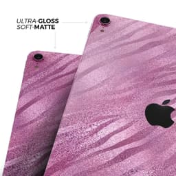 image-Glamorous Pink Toned Zebra - Full Body Skin Decal for the Apple iPad