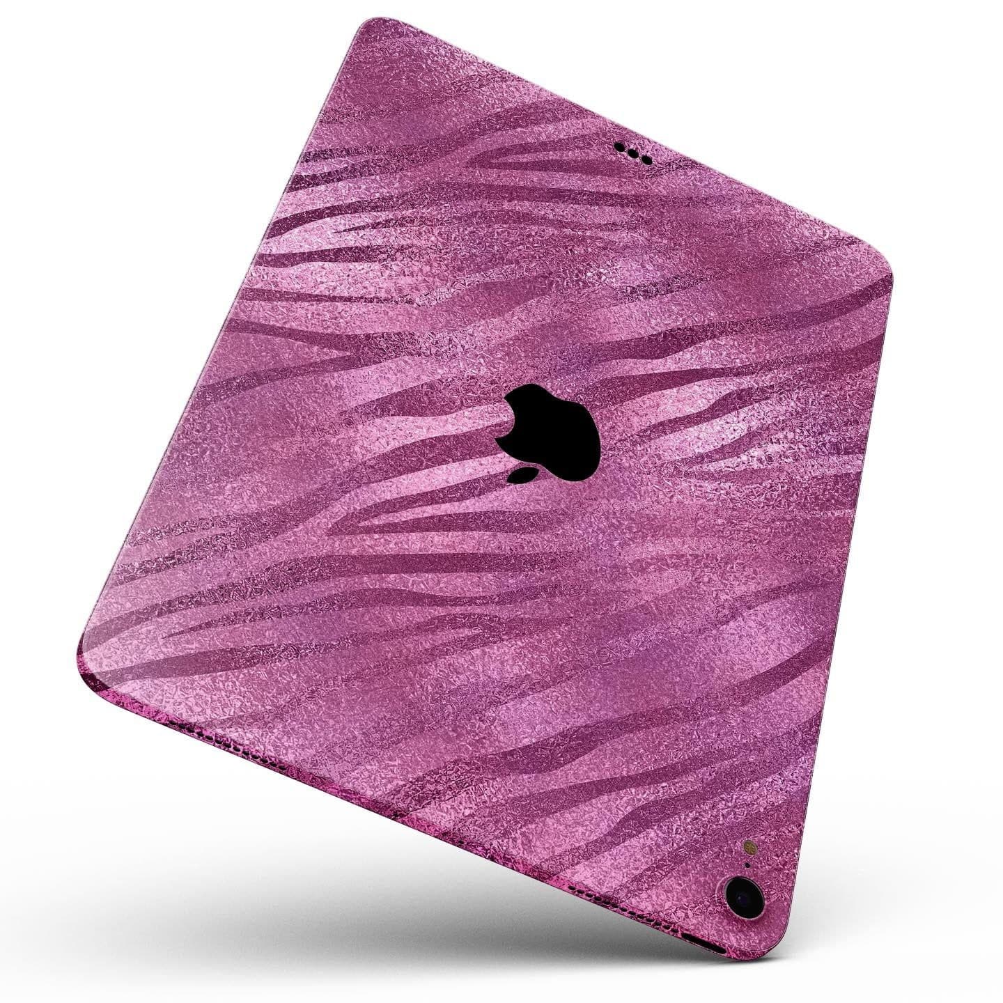 image-Glamorous Pink Toned Zebra - Full Body Skin Decal for the Apple iPad