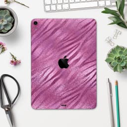image-Glamorous Pink Toned Zebra - Full Body Skin Decal for the Apple iPad