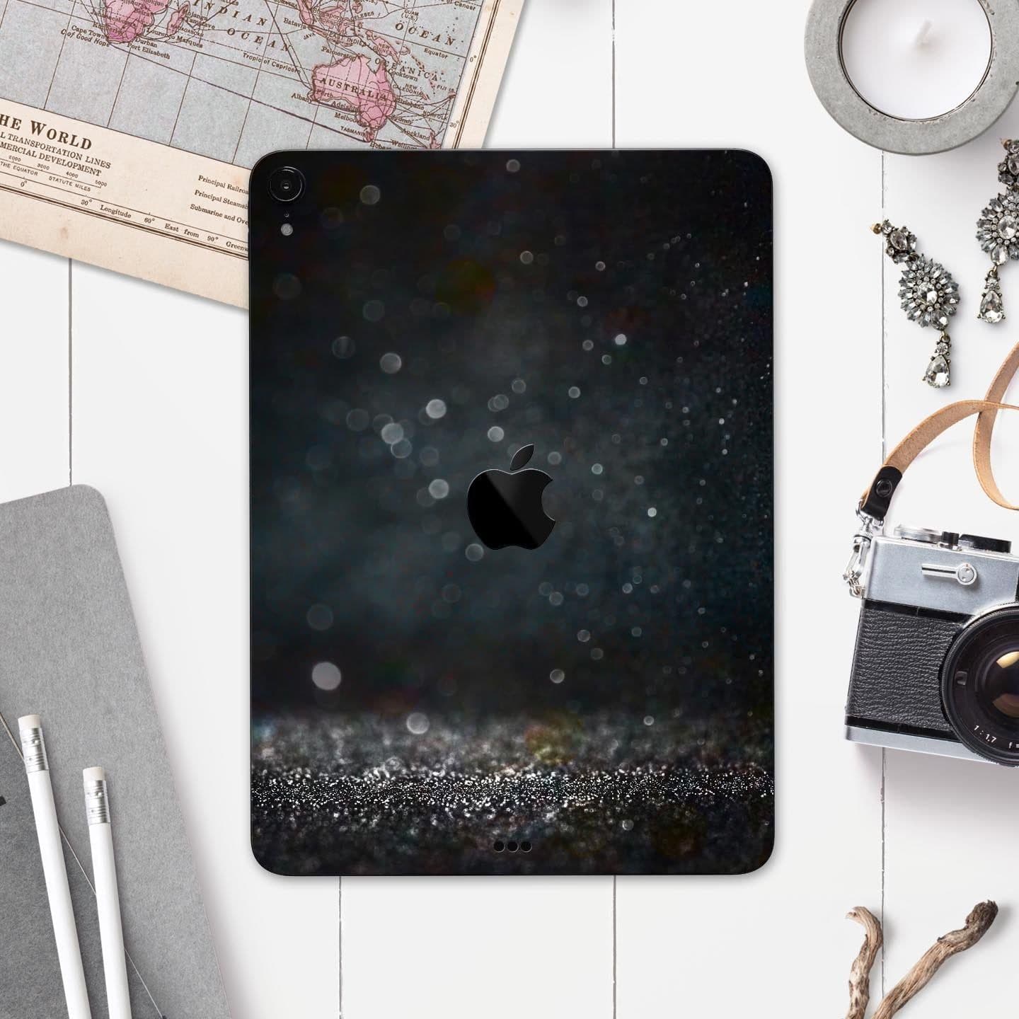 image-Black Unfocused Glowing Shimmer - Full Body Skin Decal for the Apple