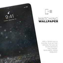 image-Black Unfocused Glowing Shimmer - Full Body Skin Decal for the Apple