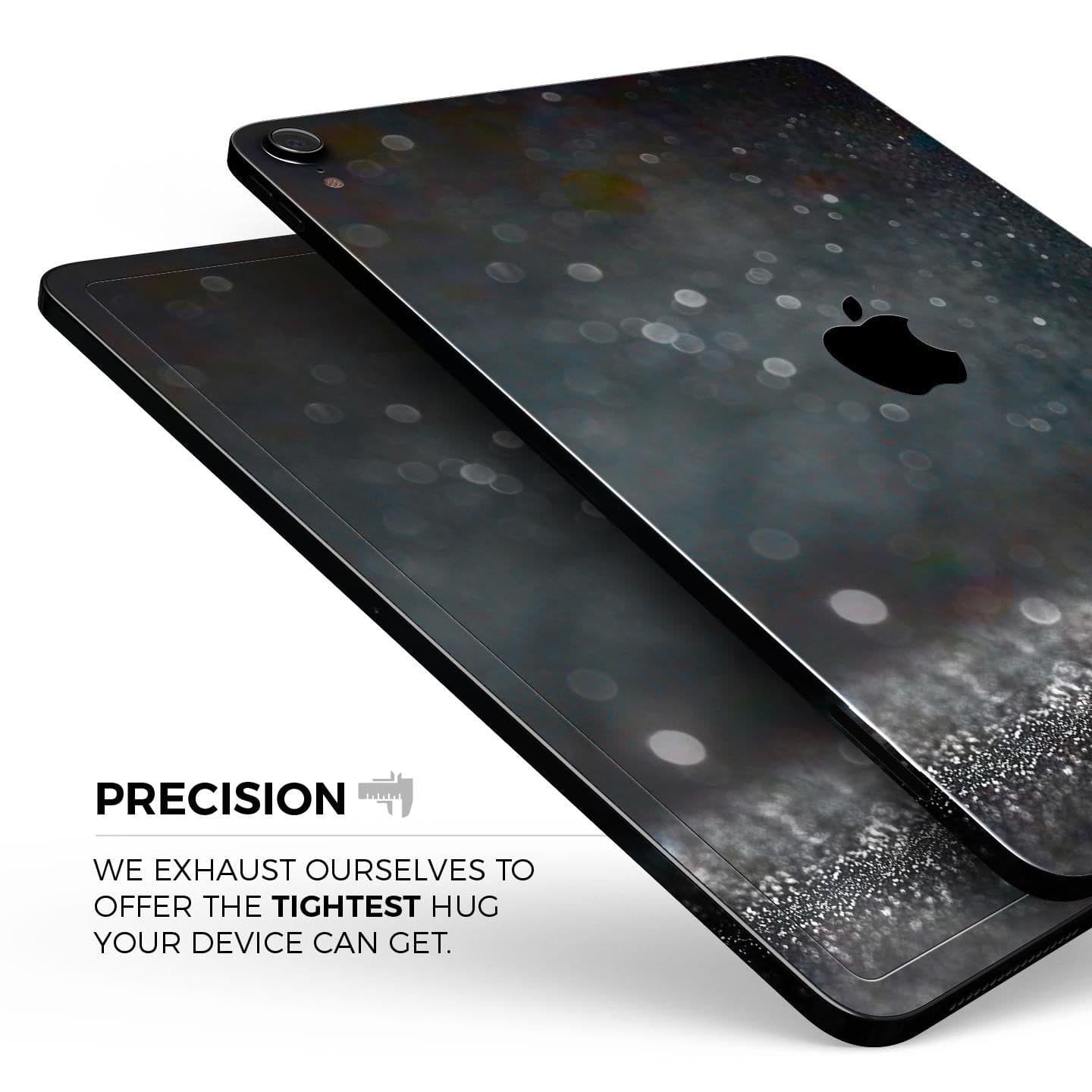 image-Black Unfocused Glowing Shimmer - Full Body Skin Decal for the Apple
