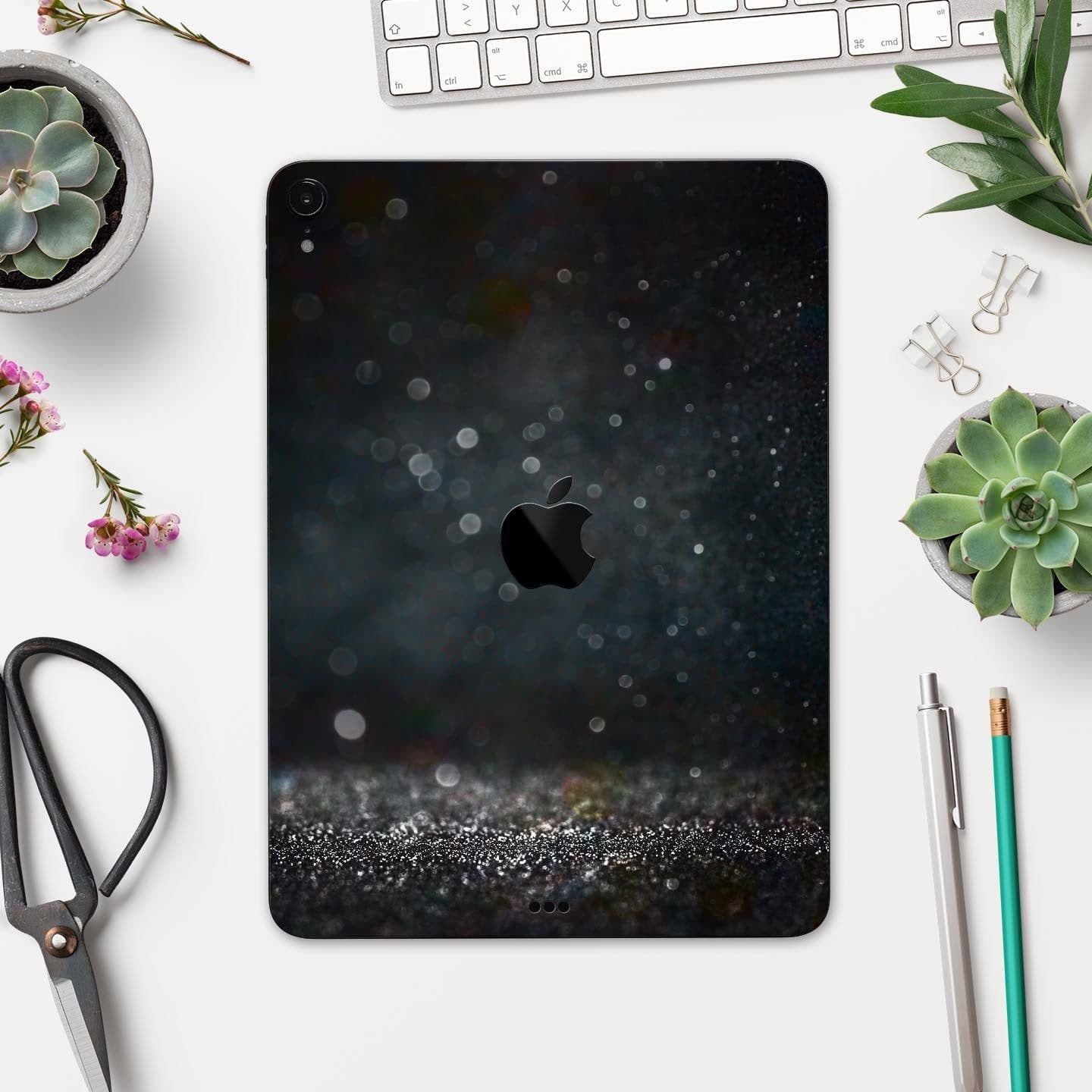 image-Black Unfocused Glowing Shimmer - Full Body Skin Decal for the Apple