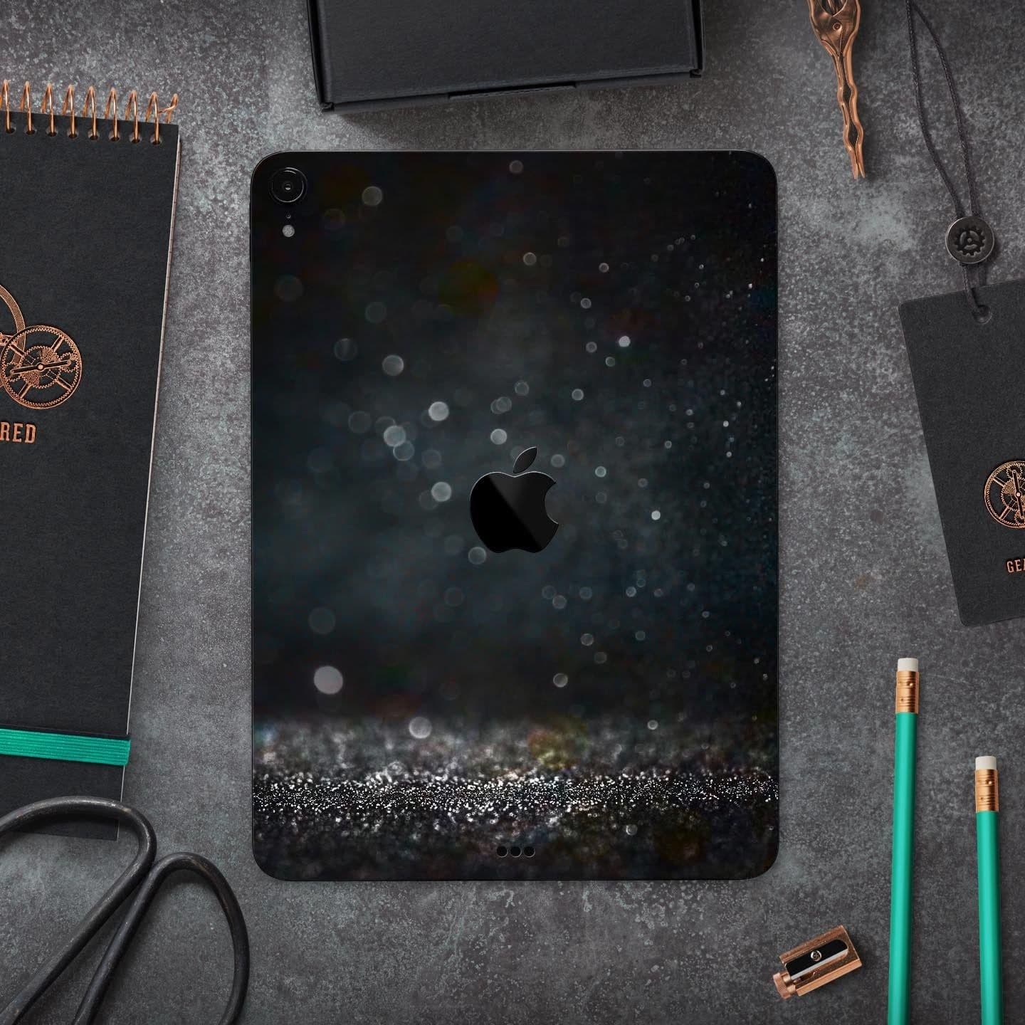 image-Black Unfocused Glowing Shimmer - Full Body Skin Decal for the Apple