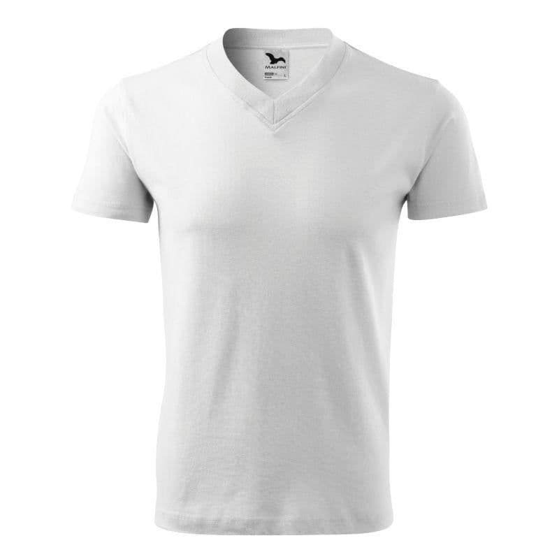 image-Malfini T-shirt V-neck M MLI-10200 white