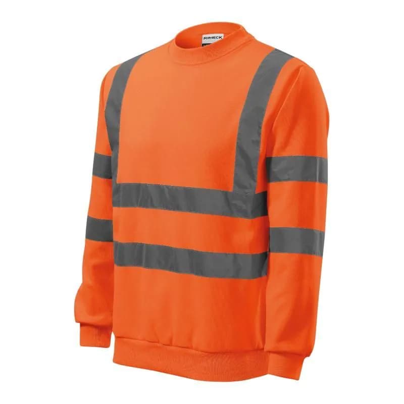 image-Rimeck HV Essential M MLI-4V698 sweatshirt fluorescent orange