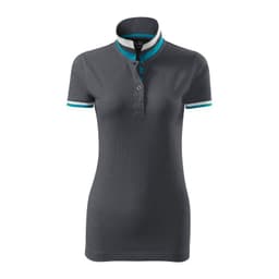 image-Malfini Collar Up W MLI-25783 light anthracite polo shirt