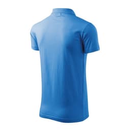 image-Malfini Single J. M MLI-20214 azure polo shirt