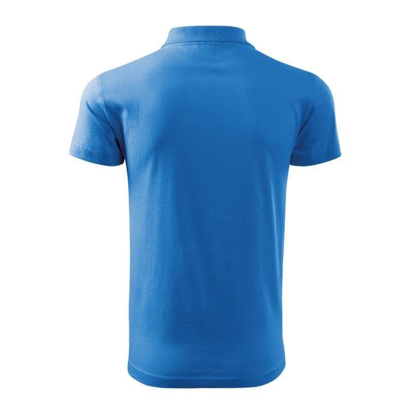 image-Malfini Single J. M MLI-20214 azure polo shirt