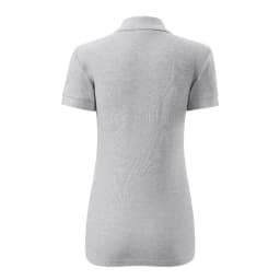 image-Malfini Cotton polo shirt W MLI-21303 light gray melange