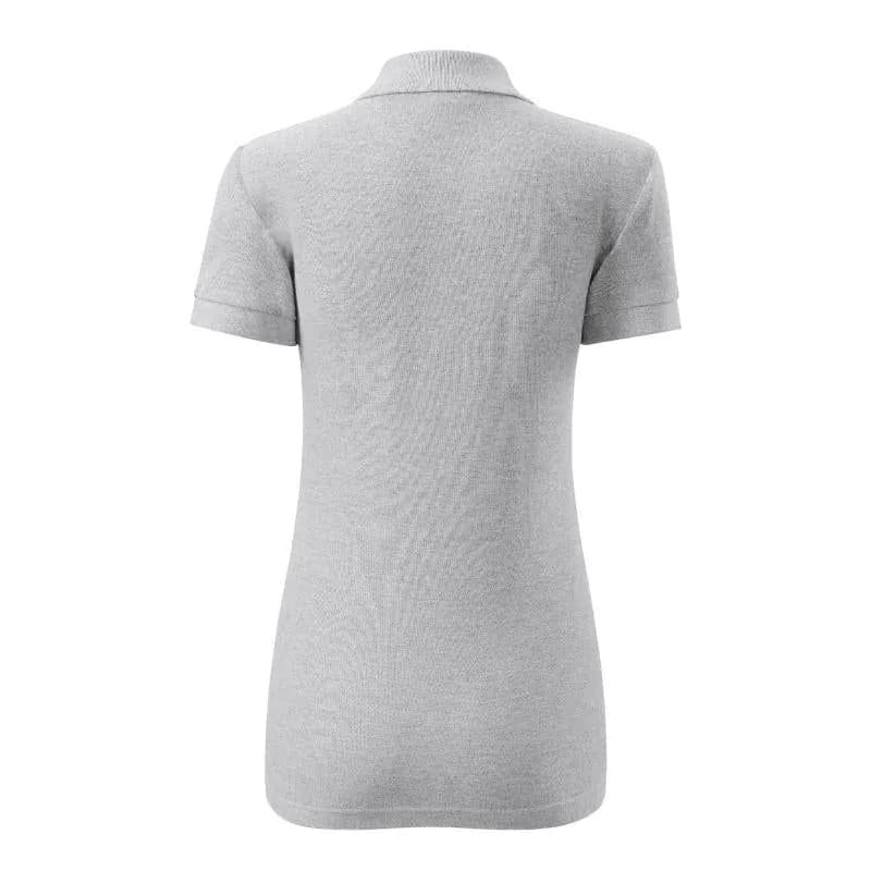 image-Malfini Cotton polo shirt W MLI-21303 light gray melange