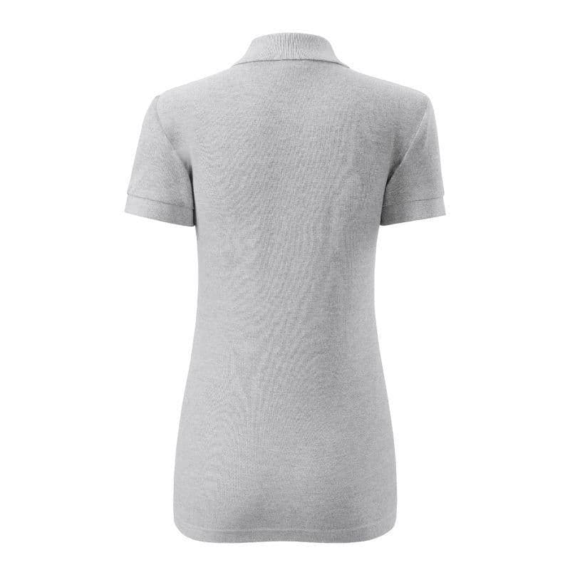 image-Malfini Cotton polo shirt W MLI-21303 light gray melange