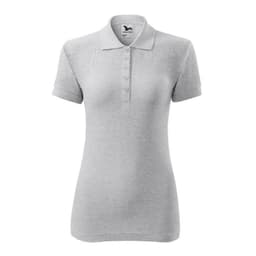 image-Malfini Cotton polo shirt W MLI-21303 light gray melange