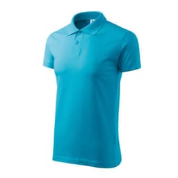 image-Malfini Single J. M MLI-20244 turquoise polo shirt