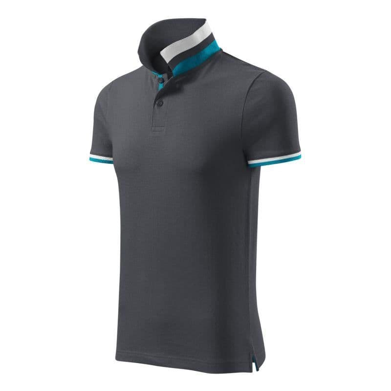 image-Malfini Collar Up M MLI-25683 light anthracite polo shirt